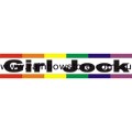 Girl Jock Bumper Rainbow Sticker Adhesive Lesbian Pride