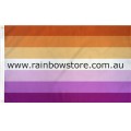 Lesbian Sunset Flag Deluxe Polyester 2 feet by 3 feet Gay Lesbian Pride