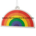 Rainbow Arch Strawberry Scented Air Freshener Lesbian Gay Pride