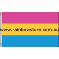 Pansexual Flag Deluxe Polyester Waterproof 3 feet by 5 feet Pan Sexual Pride