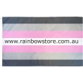 Demigirl Flag Deluxe Polyester 3 feet by 5 feet Demisexual Pride