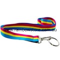 Pansexual Pride Lanyard With Clip And Ring