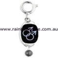 Double Male Clip On Charm Gay Pride
