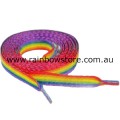 Rainbow Shoelaces 142cm 56 inch Gay Lesbian Pride