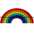 Rainbow Sticker Arch Holographic Adhesive Gay Lesbian Pride