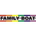Family Boat Bumper Rainbow Sticker Adhesive Gay Lesbian Pride