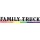 Family Truck Rainbow Bar Bumper Sticker Adhesive