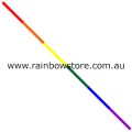 Rainbow Adhesive Sticker 1.3cm x 38cm Gay Lesbian Pride
