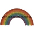 Rainbow Arch Sparkle Lapel Badge Pin Gay Lesbian Pride