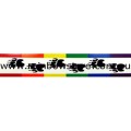 Bear Tracks Bumper Rainbow Sticker Adhesive Gay Lesbian Pride