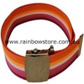 Lesbian Sunset Polyester Belt 121cm 48 inch Lesbian Pride