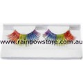 Rainbow Eyelashes Lesbian Gay Pride