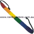 Rainbow Friendship WIDE Bracelet Lesbian Gay Pride