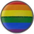 Rainbow Pride Round Lapel Badge Pin Gay Lesbian Pride