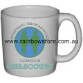 Everything I Know About Sex...Girlscouts Ceramic Mug Gay Lesbian Pride