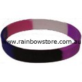 Genderfluid Pride Wrist Band Silicone Wristband