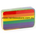 Rainbow Flag Compressed Travel Towel Lesbian Gay Pride