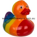 Rainbow Floating Rubber Duck Toy Lesbian Gay Pride