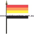 Lithsexual Pride Desk Flag With Stick Screened 4 inch by 6 inch