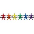 Rainbow Pride Girls Sticker Adhesive Lesbian Pride