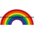 Rainbow Arch Sticker Static Cling Lesbian Gay Pride