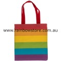 Rainbow Cotton Carry Shopping Bag Lesbian Gay Pride