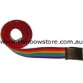 Rainbow Vintage COTTON Belt 121cm 48 inch Lesbian Gay Pride