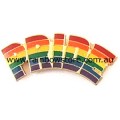 Rainbow PRIDE Badge Lapel Pin Gay Lesbian Pride