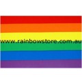 Flag Rainbow Sticker Static Cling Gay Lesbian Pride